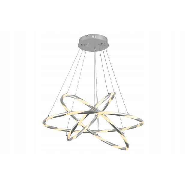 Twister Led Reality Závěsná lampa 3 Ráfky 12W 18W 30W Chrom IP20