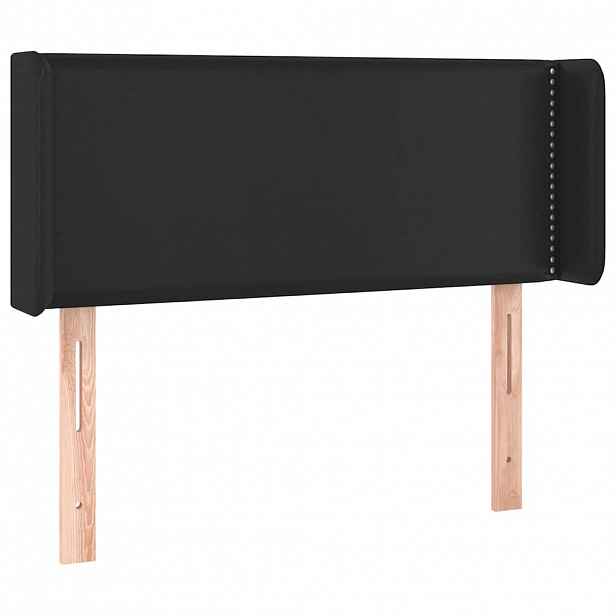 vidaXL Čelo postele typu ušák černé 83 x 16 x 78/88 cm umělá kůže