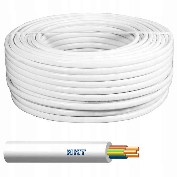 Kabel YDYżo kulatý 3x4 mm2 Nkt 100 m