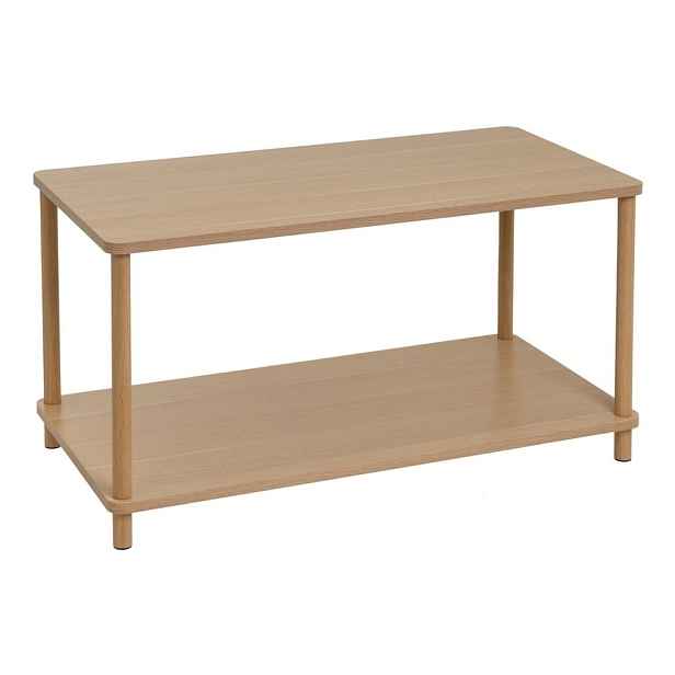 Konferenční stolek v přírodní barvě 40x80 cm Gaia – Casa Selección