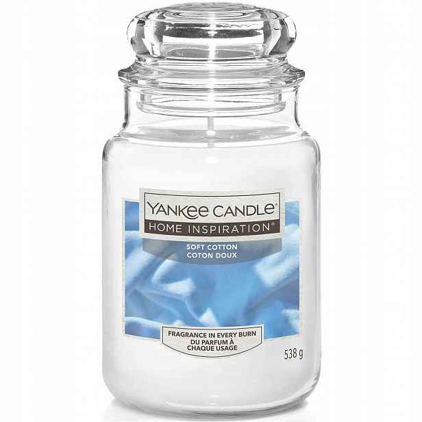 Parafínová vonná svíčka Soft Cotton Yankee Candle 1 ks