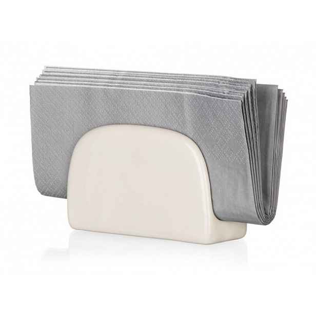 Stojánek na ubrousky Natural 11x7 cm, ivory