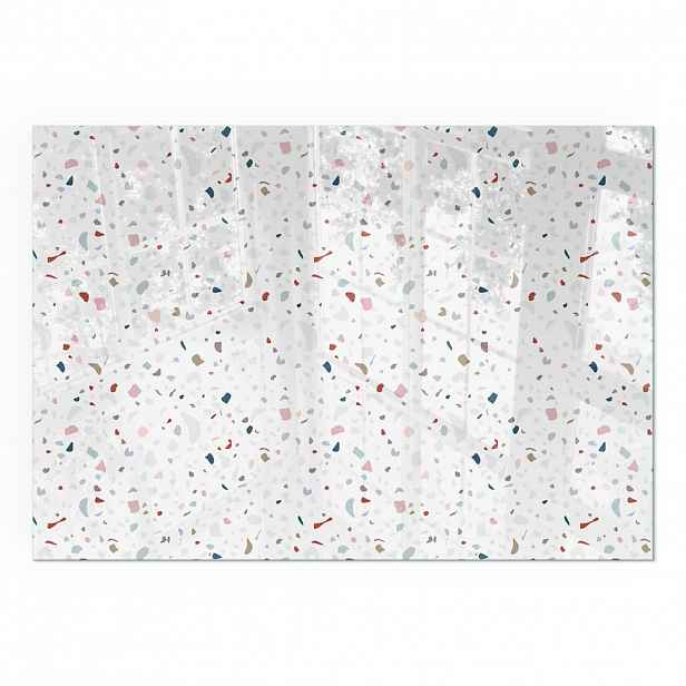 TULUP PODLOŽKA POD KRB 100x70 cm - Vzor s malými tvary