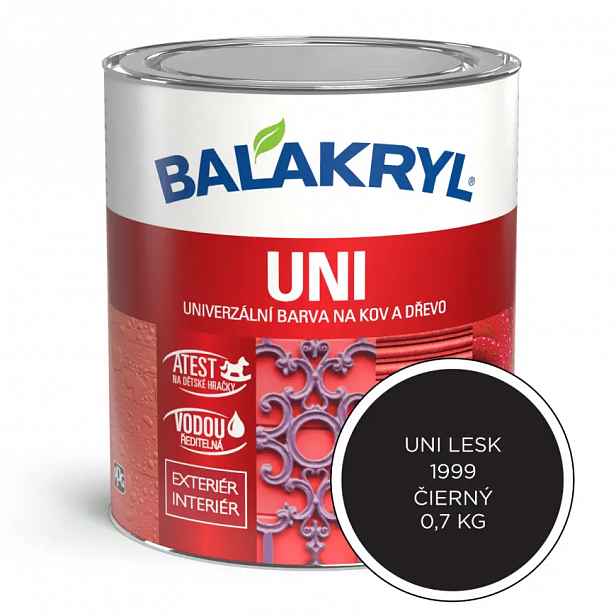20PO BALAKRYL UNI LESK 0,7KG 1999 CERNY