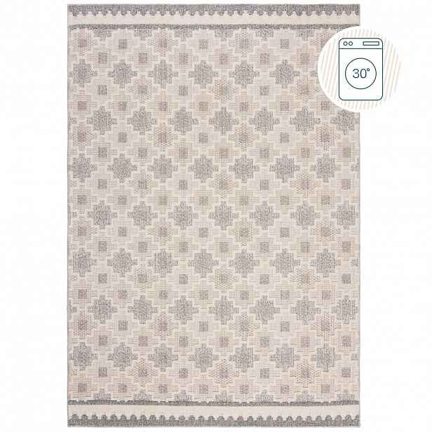Flair Rugs TKANÝ KOBEREC, 194/290 cm šedá