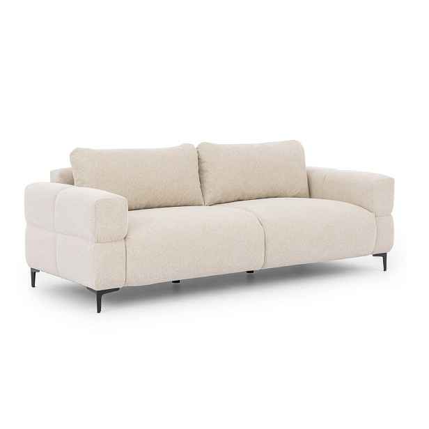 Krémová pohovka 217 cm Helio – Ropez