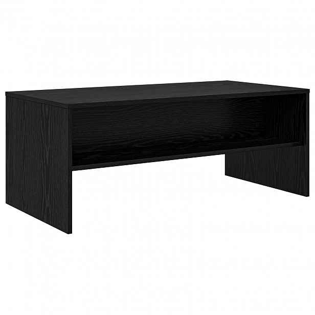 vidaXL Konferenční stolek Černý dub 100 x 50 x 40 cm Kompozitní dřevo