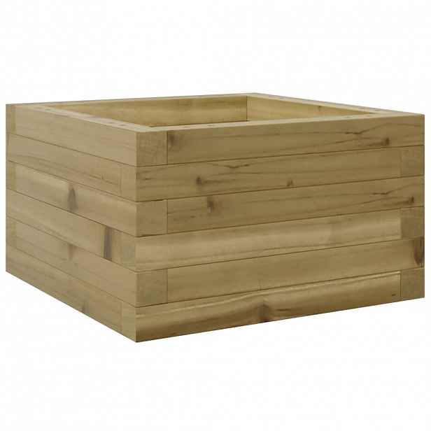 vidaXL Zahradní truhlík 40 x 40 x 23 cm impregnované borové dřevo