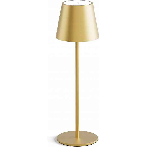 Led Stolní Lampa Bezdrátové Dotykové Ovládání Odstíny Zlaté Barvy
