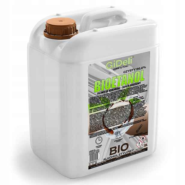 Bioetanol do krbu 20 l s vůní kokosu, biopalivo