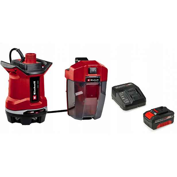 Einhell Ponorné Čerpadlo Ge-sp 18/25 Li 4181580 Set Akumulátor 4,0AH