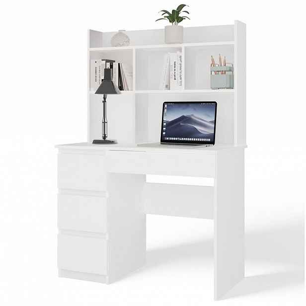 RAUMHIRSCH FURNITURE PSACÍ STŮL Bílý 98/146/52