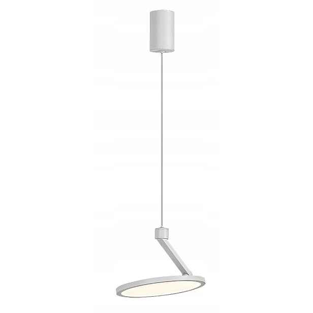 Závěsná Led lampa 20W Bílá Ø 20 cm Rabalux Ovidia do obývacího pokoje