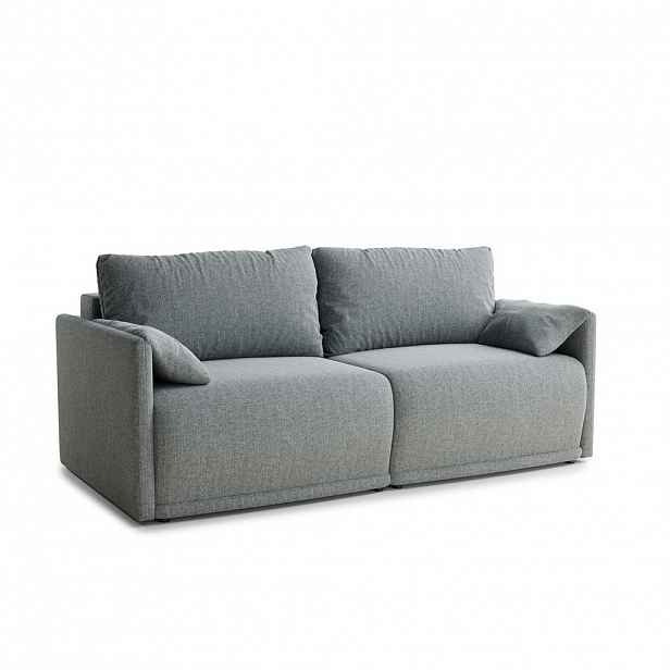 Maison de Reve ROZKLÁDACÍ POHOVKA Nappa, textil, modrošedý