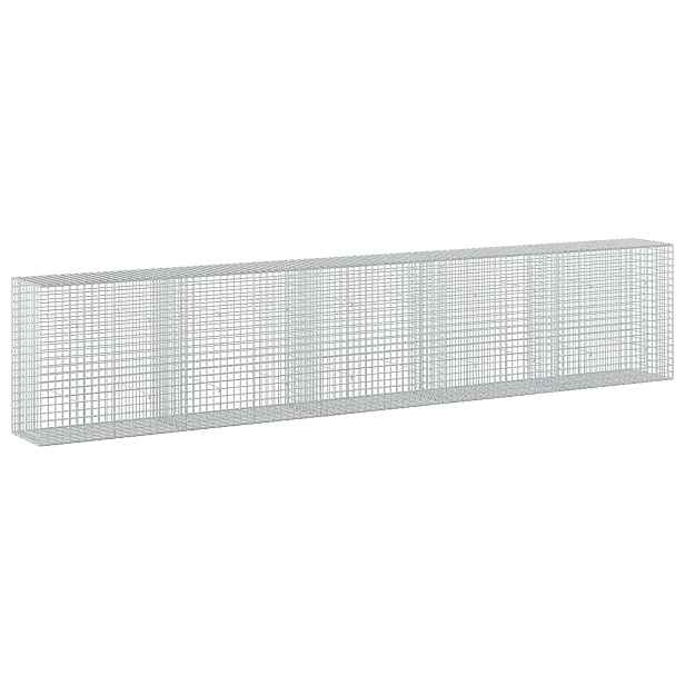 vidaXL Gabion s drátem 3,5 mm a síťkou 5x5 cm 500x50x100 cm
