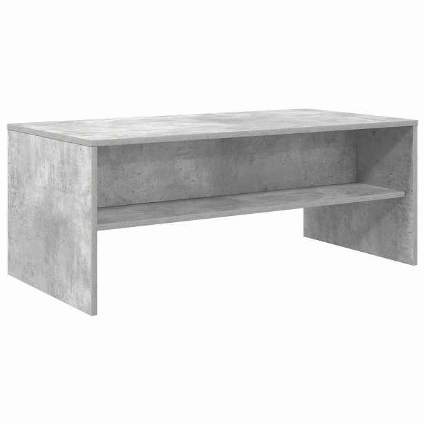 vidaXL Konferenční stolek Betonově šedá 100 x 50 x 40 cm