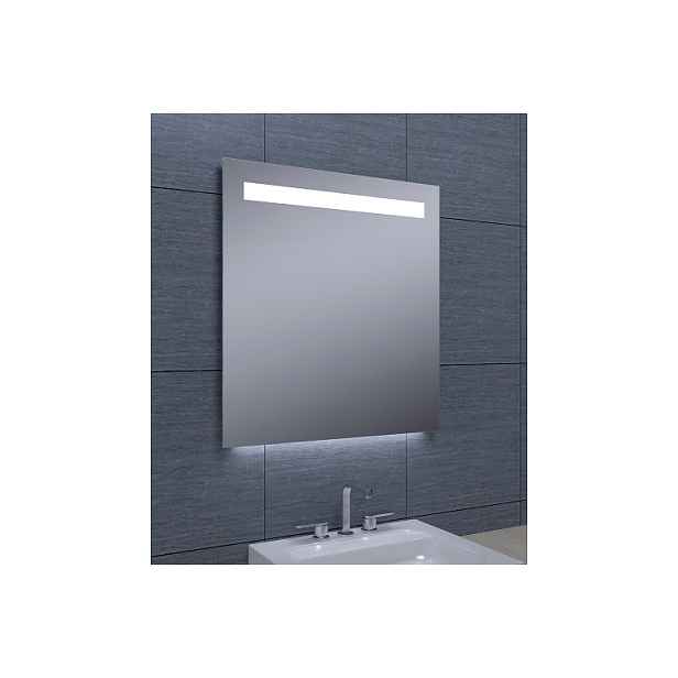 B-eco Zrcadlo Up Down 65 x 60 cm s LED osvětlením a spodním podsvícením
