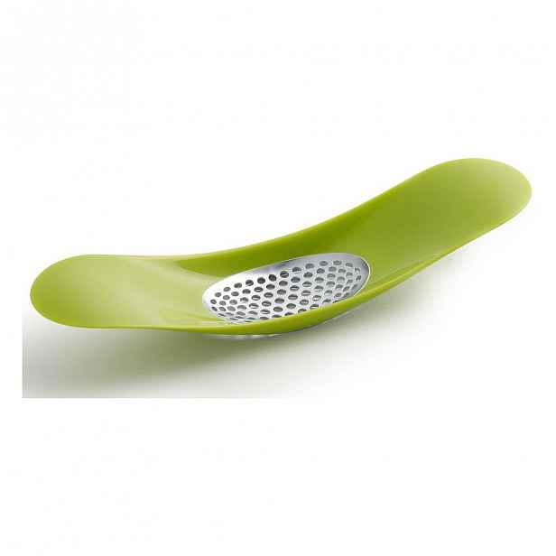 Zelené kolébkové mačkadlo na česnek Joseph Joseph Garlic Rocker