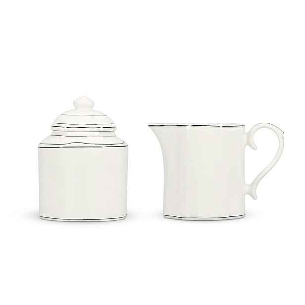 Set cukřenky a konvičky na mléko z kostního porcelánu Odette – S|P Collection