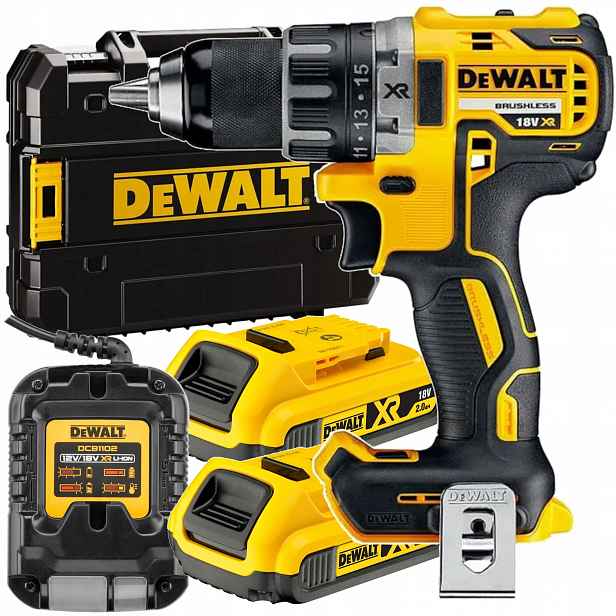 Akumulátorová Vrtačka Aku Šroubovák 18V 2x2.0 Ah DeWALT DCD791D2