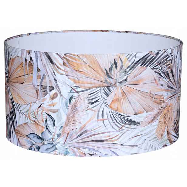 Boho Listy Abažur E27 Zavinovací Okraje válec stínidlo na lampu 35 cm Primavera