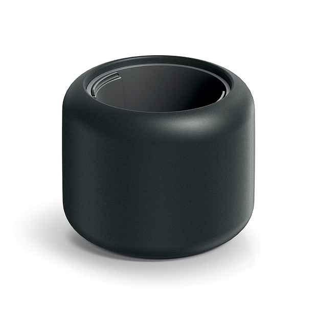 Prosperplast Plastový květináč Ulpo 40x30 cm tmavě šedý