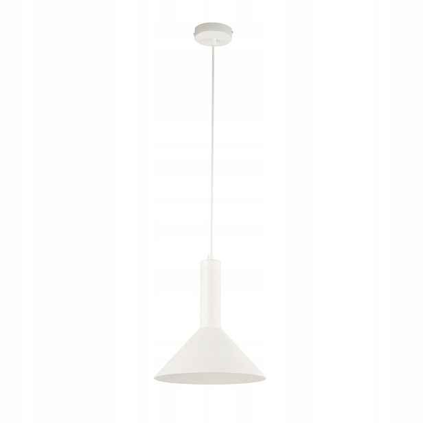 Závěsná lampa Vitrum Bílá 1xE27 15W Nastavitelná Vysoká 120 cm Metal Sigma Lighting