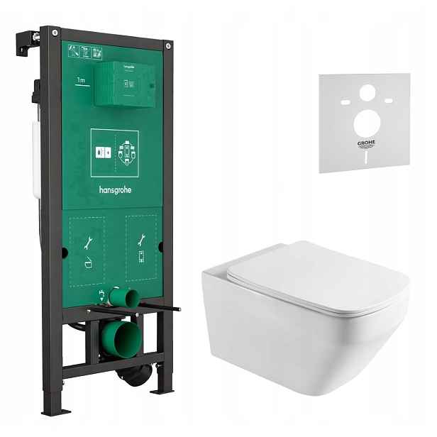 7v1 Wc Podomítkový Set Stelaz Hansgrohe iFrame Wc Mísa Imprese Tornado