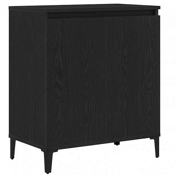 vidaXL Servírovací skříň Černý dub 60 x 35 x 70 cm Kompozitní dřevo