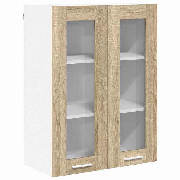 vidaXL Závěsná skříňka Sonoma dub 60 x 31 x 80 cm Kompozitní dřevo
