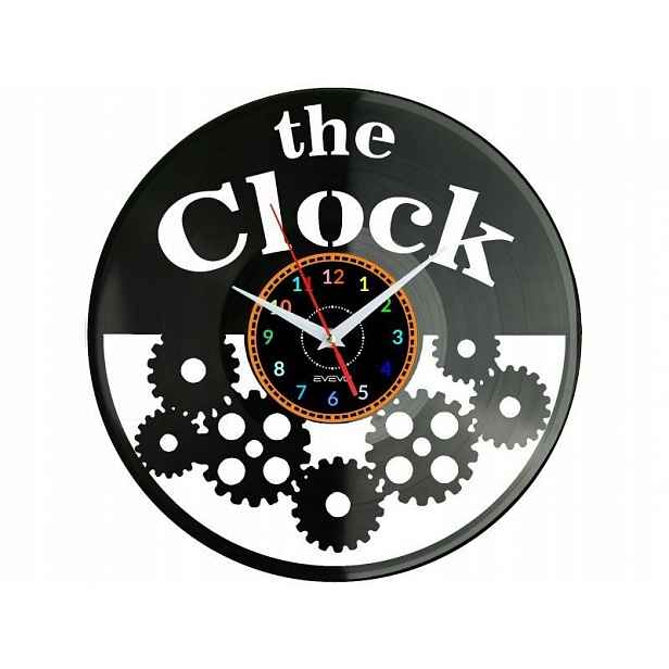 Clock Dárek Originální dekorace do domu Hodiny z vinylové desky