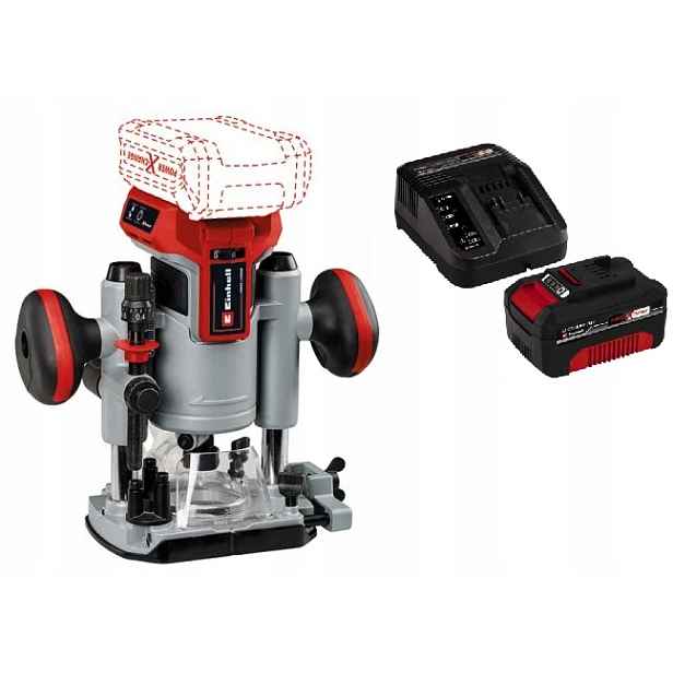 Einhell Akumulátorová Frézka Tp-ro 18 Li Bl Set 4,0AH