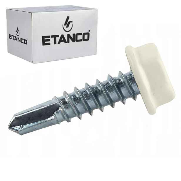 Samořezné samořezné šrouby GT3 4,8x19 mm Ral 9010 bez příčky