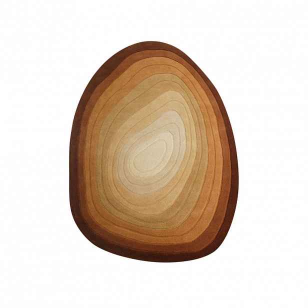 Flair Rugs VLNĚNÝ KOBEREC, 200/290 cm hnědá