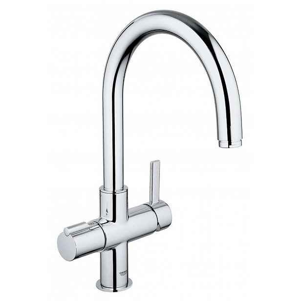 Grohe Red - Páková dřezová baterie Duo, chrom 30033000
