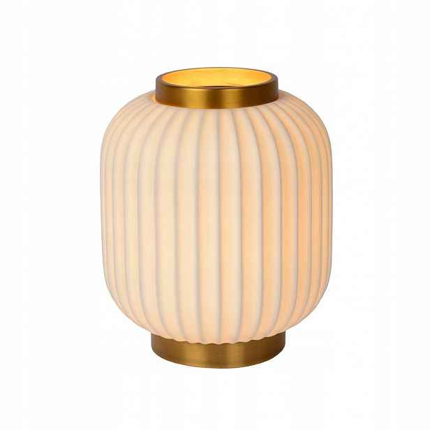 Stolní lampa Gosse Bílá Měkké světlo Lucide