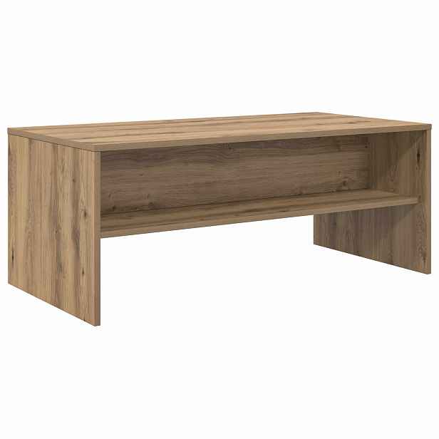 vidaXL Konferenční stolek Artisanový dub 100 x 50 x 40 cm