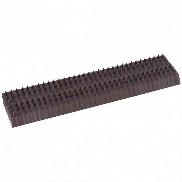 vidaXL Kontrolní hroty proti ptákům 49 x 4,5 x 1,7 cm sada 20 ks