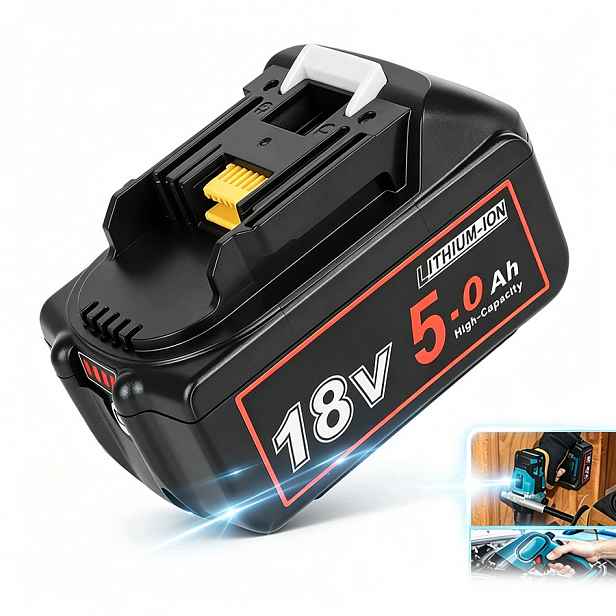 Akumulátor 18V 5AH 5000 Mah Baterie Pro Elektrické Nářadí Náhrada