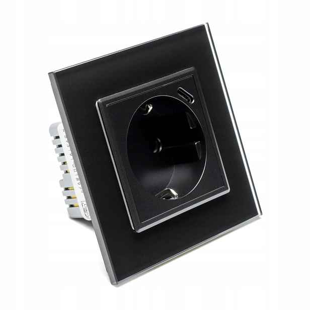 Elektrická Zásuvka 16A Nabíječka Livolo Usb-c 18W Černá