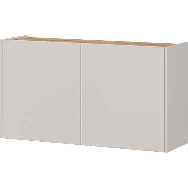 Krémová závěsná skříňka v dekoru dubu 93x52x29 cm Libbiano – Germania
