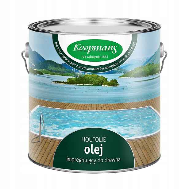 Olej Na Terasy A Fasády Koopmans Houtolie 5 L Bezbarvý Uv