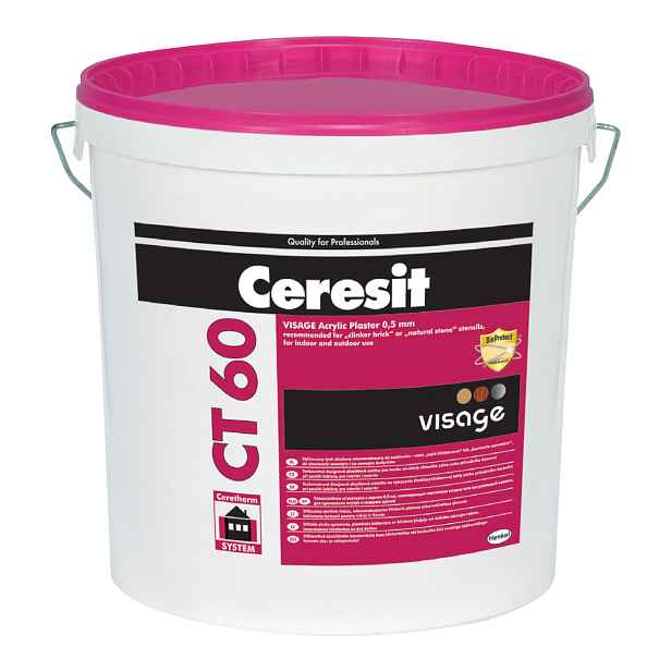 Omítka akrylátová Ceresit CT 60 Visage 0,5 mm 25 kg