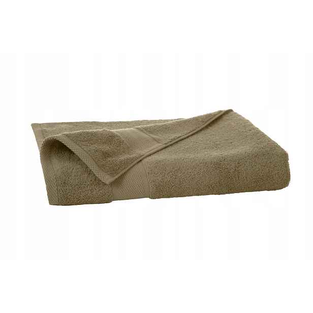 Ručník Ultimate 90x160 béžový tmavý z egyptské bavlny 550 g/m2