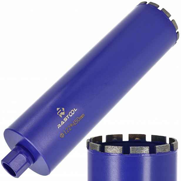 Diamantová Korunka Korunkový Vrták Pro Vrtačku Z Tvrdého Betonu 122 MM 1.1/4 Pro