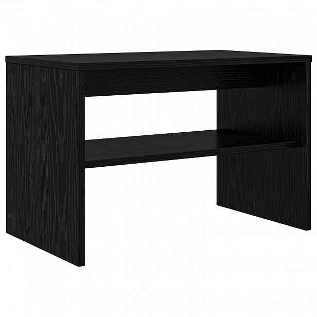 vidaXL Televizní skříň 60 x 35 x 40 cm Černý dub Kompozitní dřevo