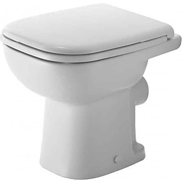 Duravit D-Code - Stojící WC, bílá 21080900002