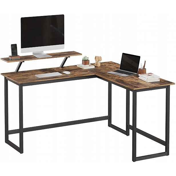 Moderní Rohový Psací Stůl Do Pracovny 140 CM Loft