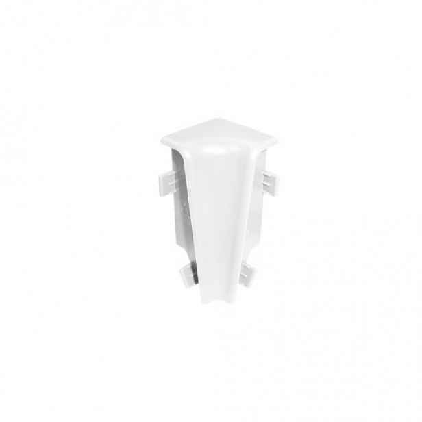 Roh k soklu Naturel bílá, PVC, délka 2 cm, IROHW