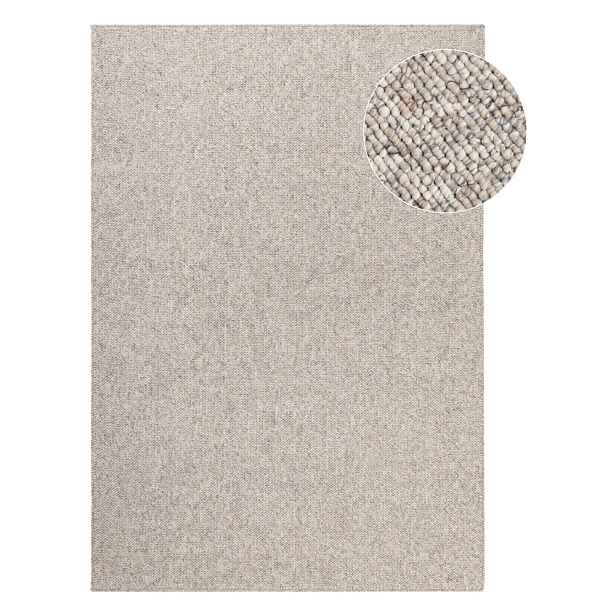 Šedokrémový pratelný koberec 240x340 cm Rocco Dark Cream – Elle Decoration